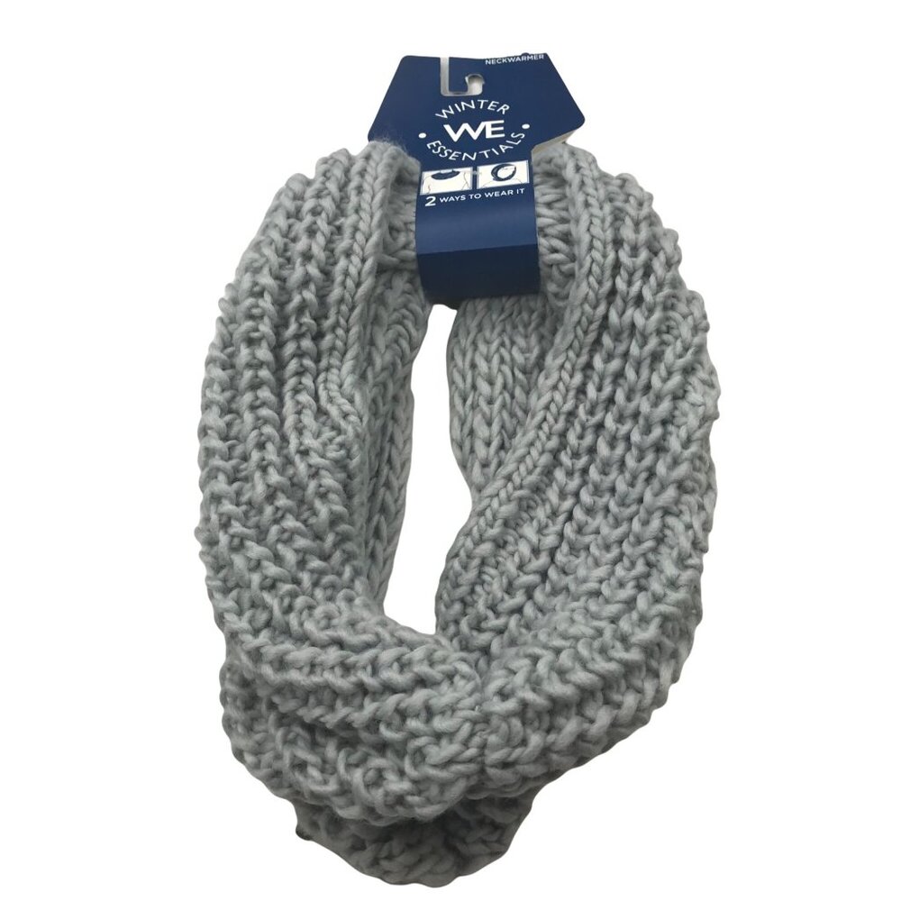Winter Essentials Women's One Size Gray Neck Warmer New